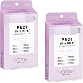 VOESH Pedi in a Box Ultimate 6 Step, Sage Fullness, Spa Pedicure, DIY Pedi, Home Pedicure Kit, Pedi in a Box, Pedicure, Foot Care, Pedi Products, Spa Care, Foot Spa