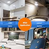 Dream Lighting 12V LED Ceiling Light 3500K 370LM RV Set of 2 IP44 with Switch view 7