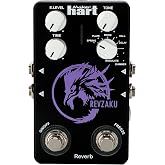 Maker hart REVZAKU/REVERB Studio-Grade Reverb Pedal &ndash; 7 Reverb Modes Stereo Support High-Fidelity DSP 4 Knob Control for Enhanced Tone guitar effect pedal