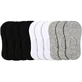 BOOPH 10 Pairs Girls Boys Socks Kids No Show Socks Toddlers Girl Anti-slip Ankle Low Cut Sock 3-12 Years