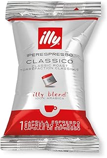 illy Kaffee, Iperespresso Kaffeekapseln Classico, klassische Röstung - 1 Verpackung mit 100 Kaffeekapseln