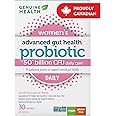 Genuine Health Women's Probiotic, 50 Billion CFU, Probiotic Supplement with 15 Diverse Strains, Naturally Supports Digestive