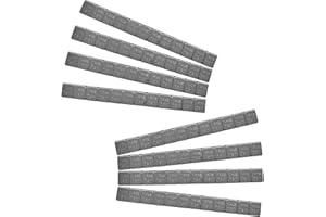 LSKASELUE 96 PCS 1/4 Oz Adhesive Backed Wheel Weights, 0.25oz Strong Adhesive Car Tire Balancing Weights, Low Profile Easy to