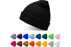 ZOORON Beanie for Men Women Slouchy Beanie Hats Winter Knit Caps Soft Ski Hat