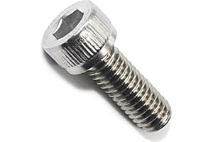 FULLERKREG M6-1.0 x 12MM Socket Head Cap Screws,304 Stainless Steel, Quantity 20