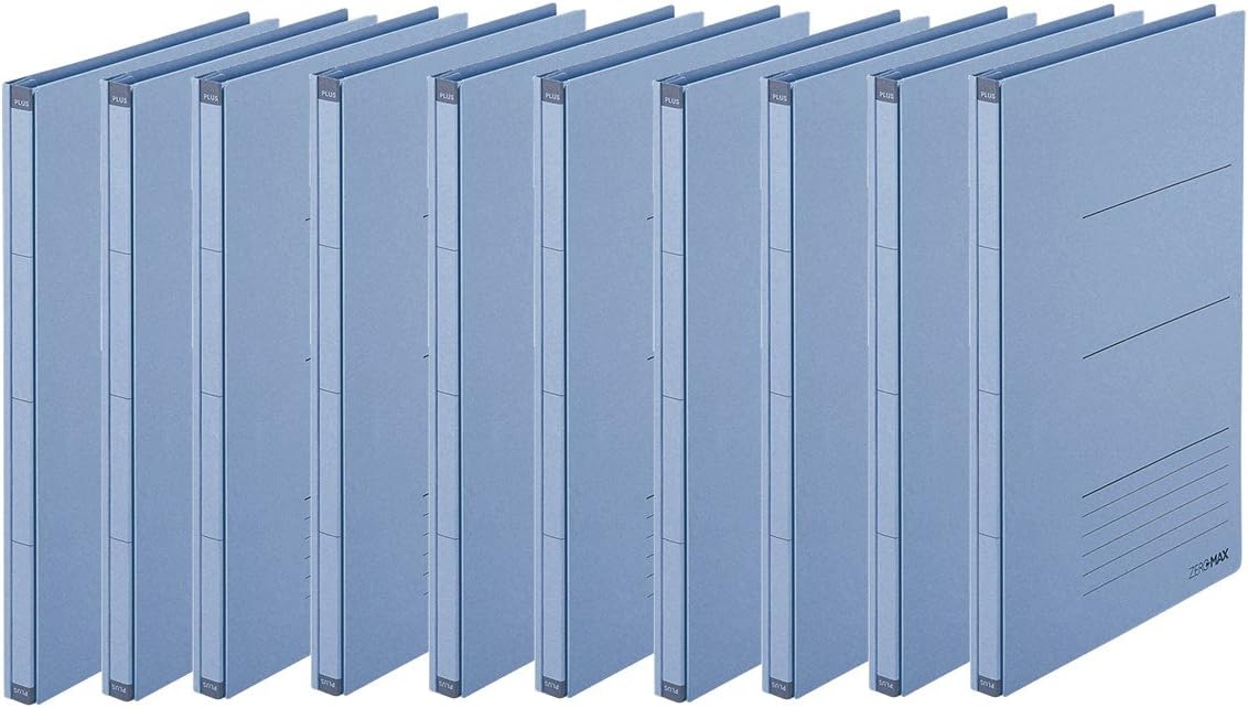 Plus Japan FL-021SSW-BL Zero Max Expandable File - Blue (Pack of 10) - Image 3