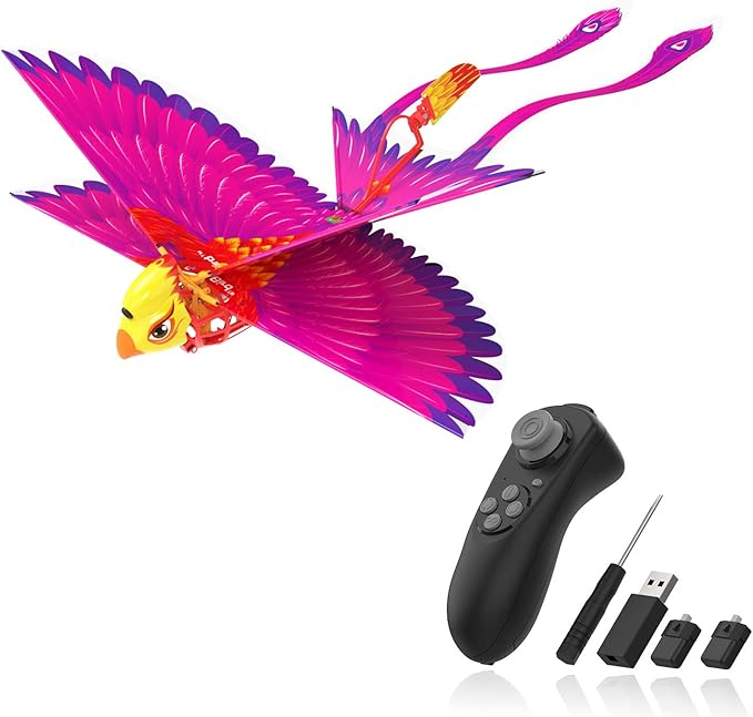 Go Go Bird Flying Toy,Mini RC Flying Bird Helicopters,Bionic Flying