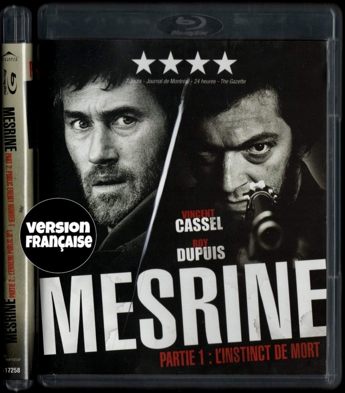 Mesrine L'intégrale 1ère partie L'instinct de Mort 2008 / 2ème partie L'Ennemi Public n°1 Mesrine L'intégrale 1ère partie L'instinct de Mort 2008 / 2ème partie L'Ennemi Public n°1