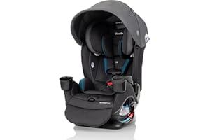 Evenflo All4Stages Slim+ 4-in-1 Convertible Car Seat - Baker Gray