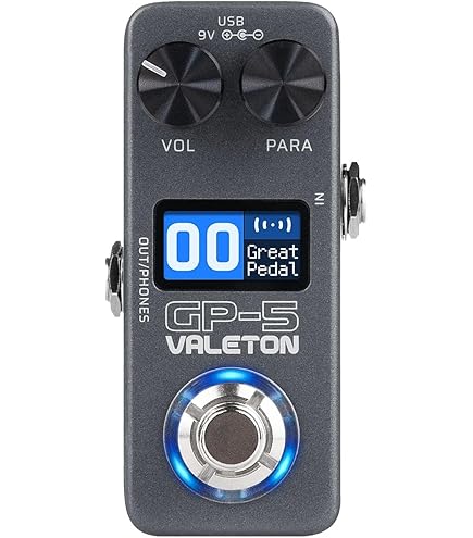 Amazon.com: Valeton GP-200LT Multi Effects Pedal Multi Effects