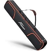 HOUIT Padded Snowboard Bag, Waterproof Snowboard Travel Bags for Air Travel Flying - 1680D Reinforced, with Mesh Pocket, Ski Pole Pocket