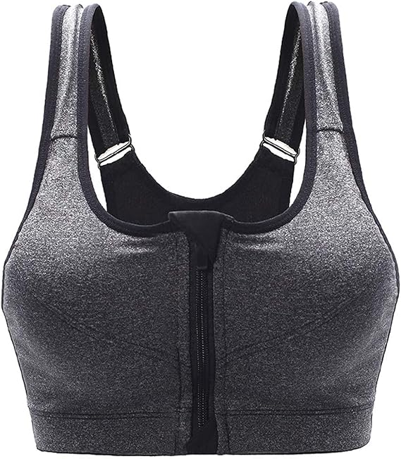 sports bra zip up