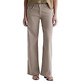 AG Jeans Women's Adria Low Rise Baggy Wide Leg, Simple Taupe, 28