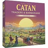 CATAN Traders &amp; Barbarians Board Game Expansion (6th Edition) Explore New Adventures, Strategy Game for Kids &amp; Adults, Ages 12+, 3-4 Players, 90 Minute Playtime, Made by Catan Studio
