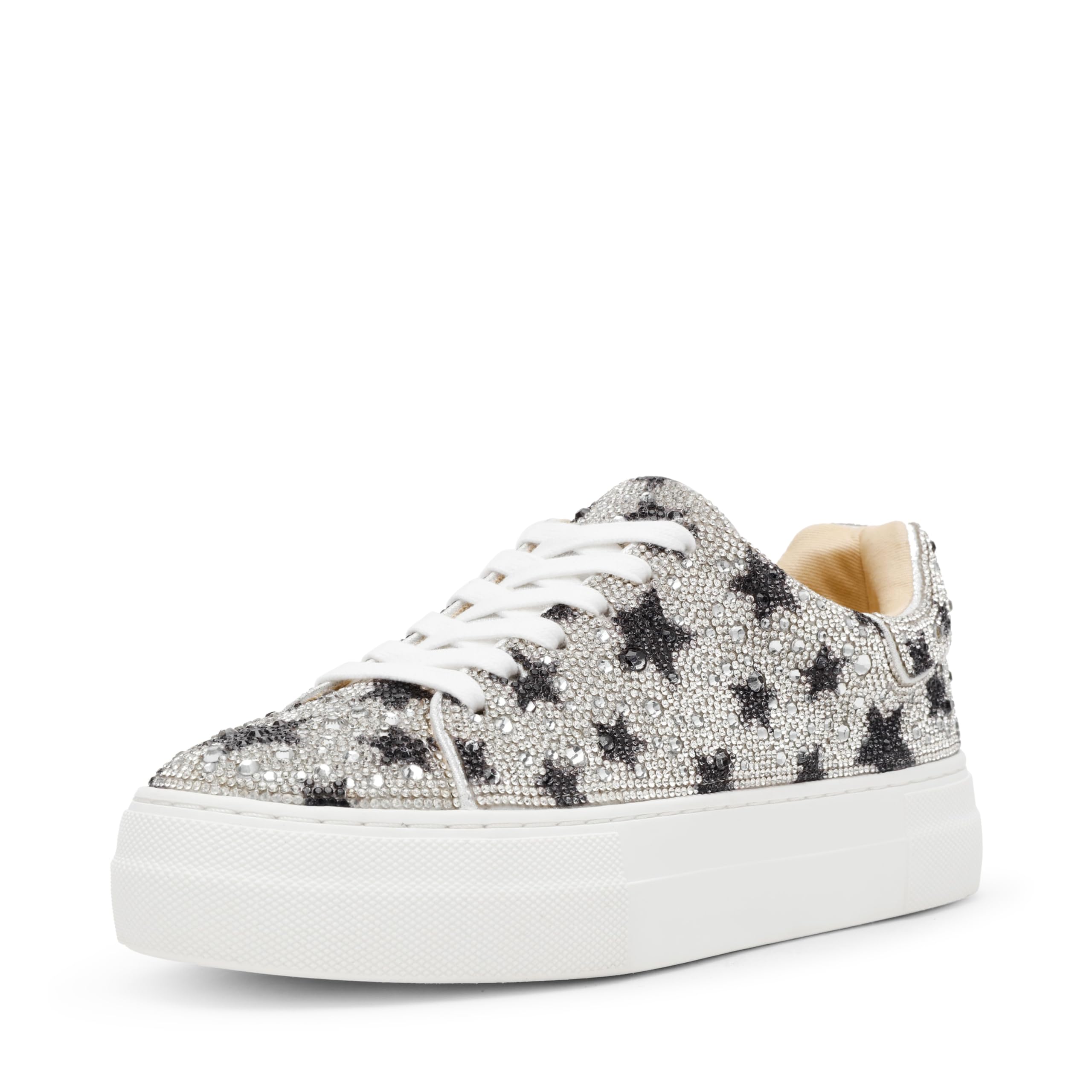 Betsey Johnson Women’s Sidny Sneaker, Black Star, 11