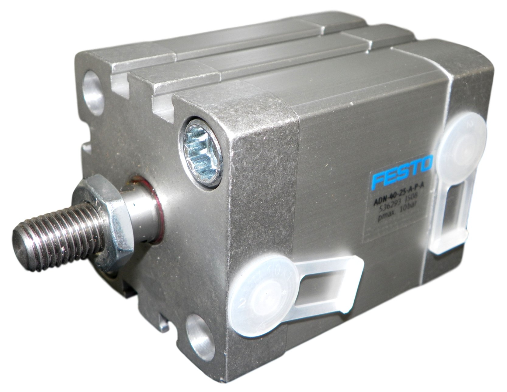 Festo ADN-32-10-A-P-A Compact Cylinder, G1/8 Connection, 0.6-10 bar Pressure
