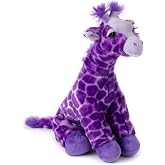 The Petting Zoo Purple Giraffe Stuffed Animal, Wild Onez, Kids Gifts, 14 in | Purple Giraffe Realistic by Zoologee. Great Toys for Girls and Boys. Plush Gifts for Kids