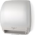 Palmer Fixture TD0245-03P Electra Touchless Roll Towel Dispenser, White Translucent