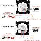 KETOTEK Smart Thermostat WiFi 16A for Electric Underfloor Heating view 6