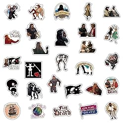 Our Flag Stickers 50PCS TV Stickers Vinyl