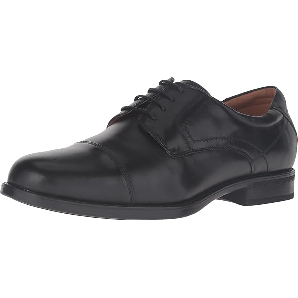 Florsheim Ernest Cap Toe Oxfords in black Florsheim Men main image 2
