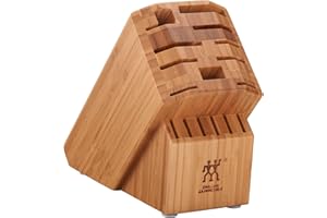 ZWILLING Pro 16-Slot FSC Bamboo Knife Block