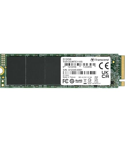 Amazon.com: Transcend 1TB MTE400S PCIe 3.0 M.2 2242 SSD, 2000MB/s