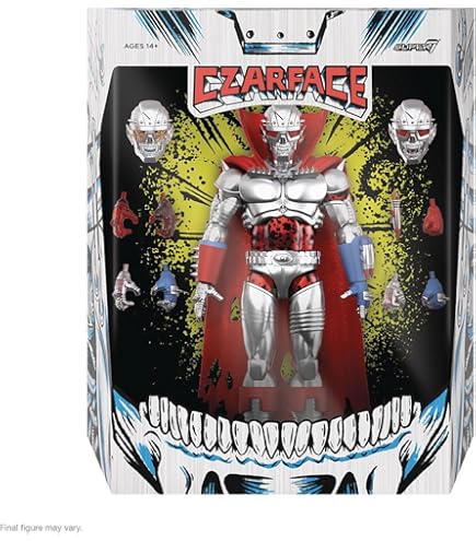 Amazon.com: Super7 ULTIMATES! Czarface Czar Noir - 7