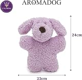 AROMADOG Calm Fleece Dog Toy 24cm Scented Plush with Calming Oils view 6