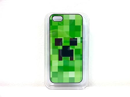 Amazon Minecraftマインクラフトiphone 5 ケース カバー Creeper ブラック Minecraft ケース カバー