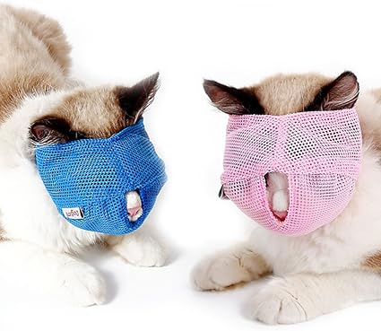 muzzle for cats to stop meowing