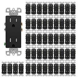 Micmi Decorator Receptacle Outlet, Standard