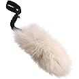 Dingo Dog Toy Sheep Fur with Bungee Handle Fetch Game with Dog Tug Toys Training Black Handle 98500