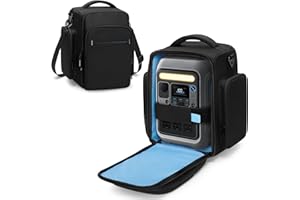 Trunab Travel Case Compatible with Anker SOLIX C300 Portable Power Station Outdoor, Solar Generator Storage Bag with Many Pockets, for Camping, Traveling, and Emergencies