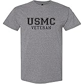 zerogravitee USMC Veteran Athletic Logo Marines Short Sleeve T-Shirt