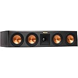 Klipsch Reference Premiere RP-440C Surround Center Channel Home Speaker, Set of 1, Ebony