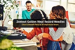 Vinyl Record Player Needles - Zentect Upgraded