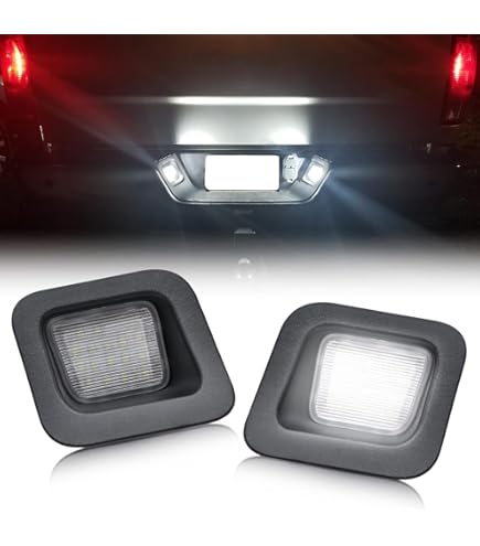Amazon Ram 1500 License Plate Light Bestview LED License Plate
