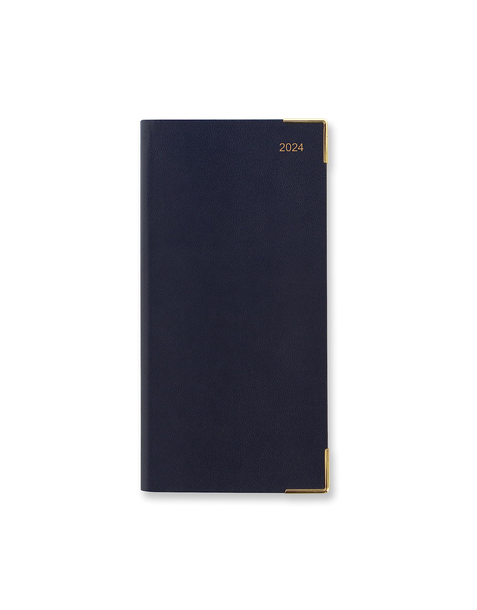 Letts Classic Slim week to view with appointments and planners 2024 diary - dark blue