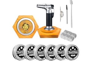 WEICHA Bourbon Whiskey Gifts for Men Dad - Cocktail Smoker Kit with Torch, Birthday Anniversary Unique Gifts for Dad Boyfriend Husband Grandpa, Smoked Bourbon Kit, Mens Gifts Ideas