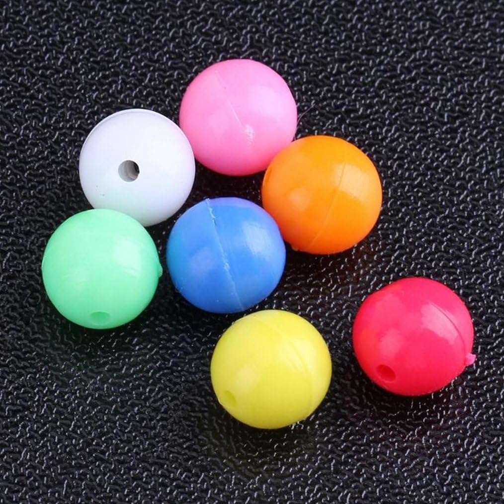NewShot Multi Coloured Beads for Fishing. Ideal for Rigs Sea, Boat and Beach Fishing(100 of Pack) (6mm) - Image 5
