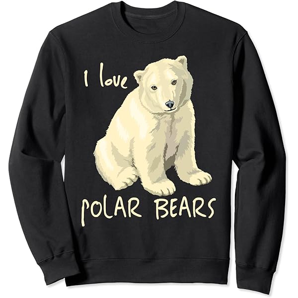 Amazon.com: Polar Bear Sweatshirt : Clothing, Shoes & Jewelry