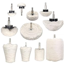 Tworider 11 pcs Buffing Wheel for Drill, Buffing