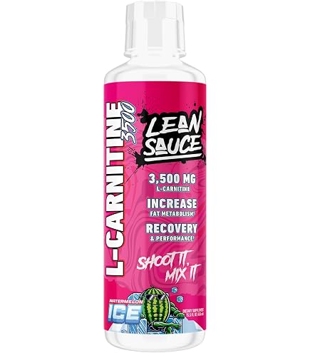 Amazon.com: Lean Sauce Liquid L-Carnitine 3500 - Pre Workout Formula,  Stimulant Free for Optimal Absorption, Energy & Muscle Support