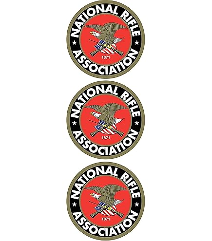 Patch NRA Brodé 3x3 Pouces - Orange Et Blanc - Collection Occasion