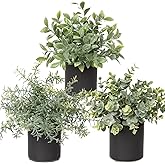 3 Pack Small Fake Plants for Shelf Decor Accents with Ceramic Pot Artificial Potted Plants for Rustic Farmhouse Decor Faux Plants Indoor Fake Potted Plants Artificial for Home Office Bookshelf Decor