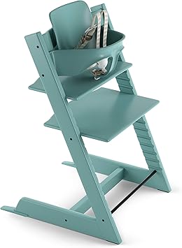 stokke high chair blue
