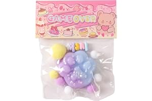 CAENYO Taba Squishy Cat Paw Squeeze Toys,Sensory Fidget Toy for Your Best Mellow and Chill,Party Favors, Birthday Gift, Squishy Toys for Adults (Blue Purple Gradient)