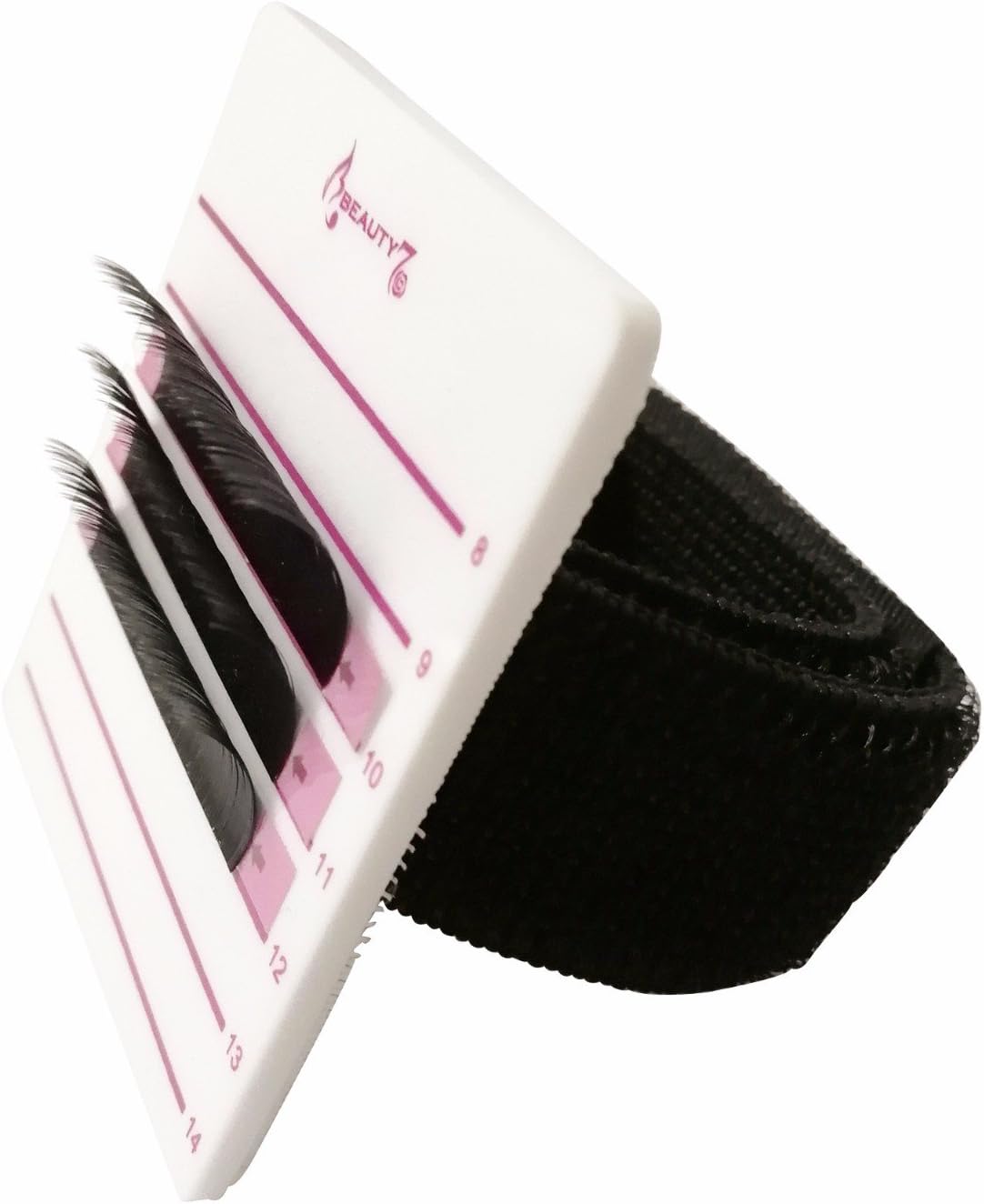 Eyelash Adhesive Glue Ring False Individual Lashes Plate Holder with Hand Belt Straps Eyelash Extensions Accessories - Image 3