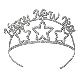 Beistle Glittered Metal Happy New Year Tiara